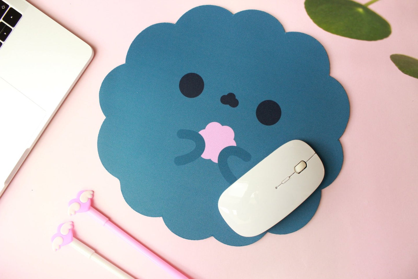 Dust Bunny Mouse Pad - vivianevalenta