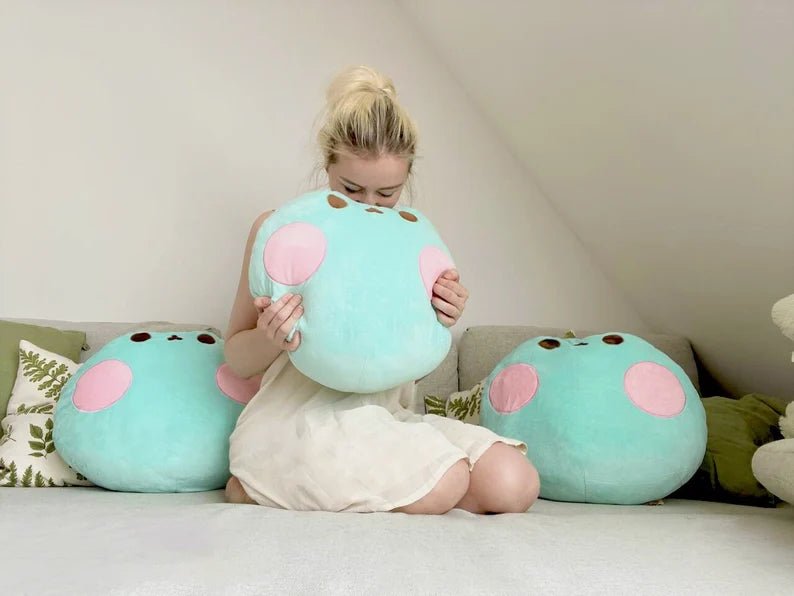 Frog Plush Pillow