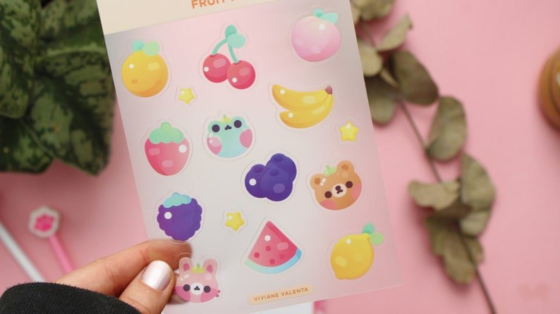 Fruit Mix Sticker Sheet