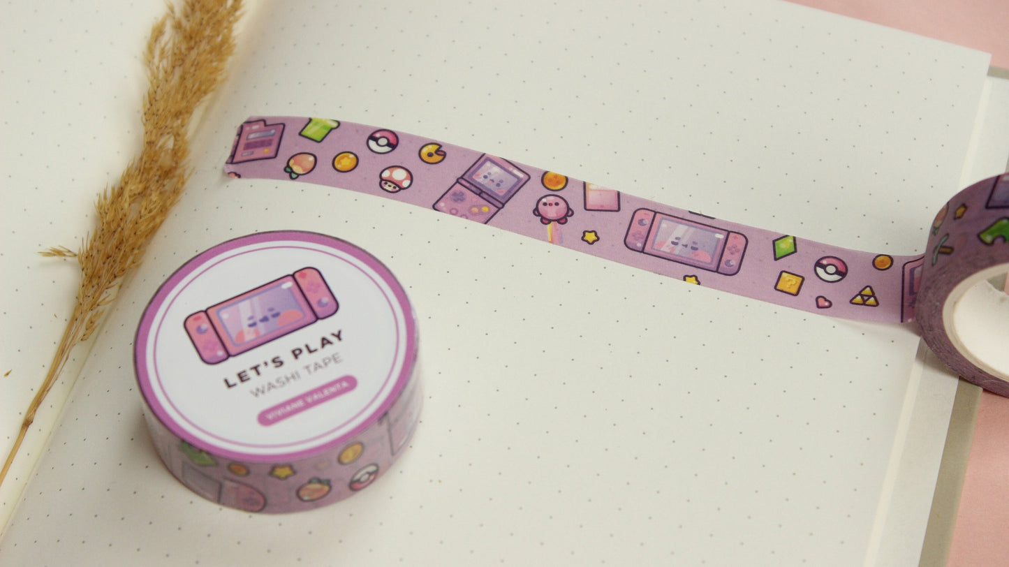 Game Console Washi Tape