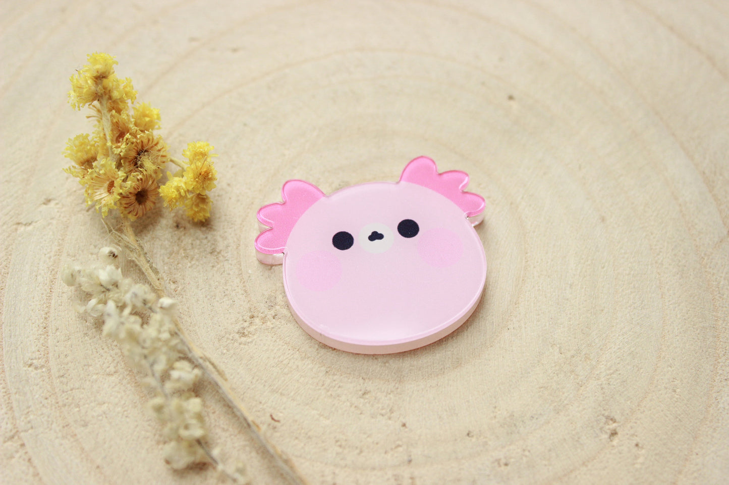 Kawaii Axolotl Magnet - vivianevalenta