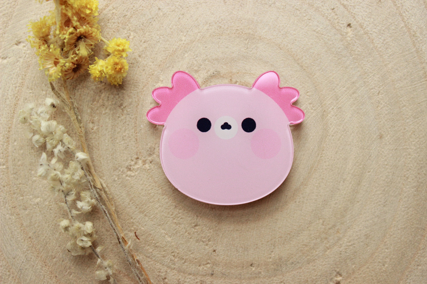 Kawaii Axolotl Magnet - vivianevalenta