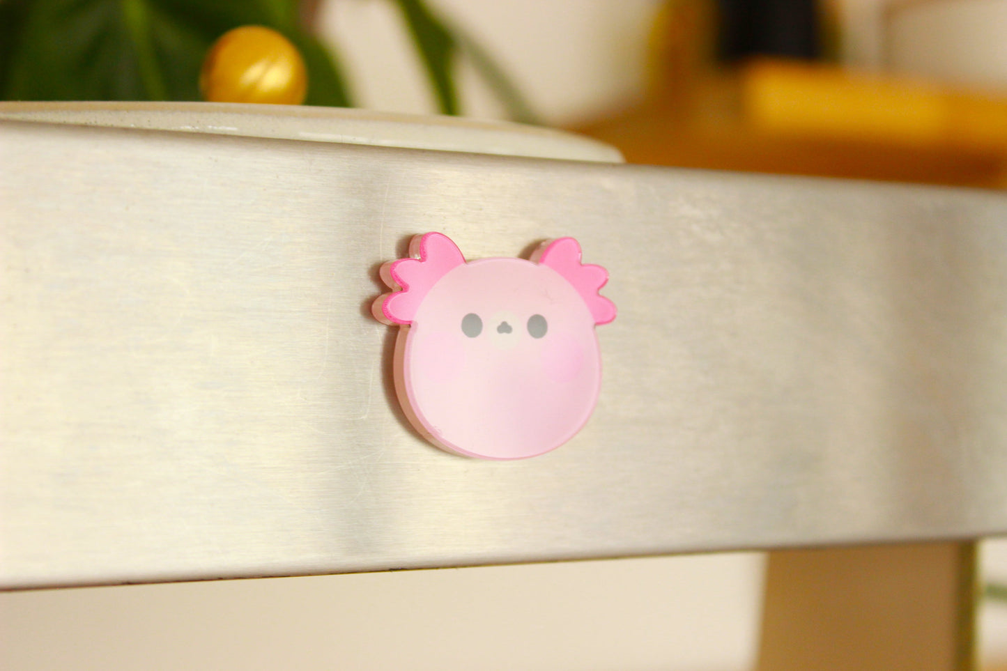 Kawaii Axolotl Magnet - vivianevalenta