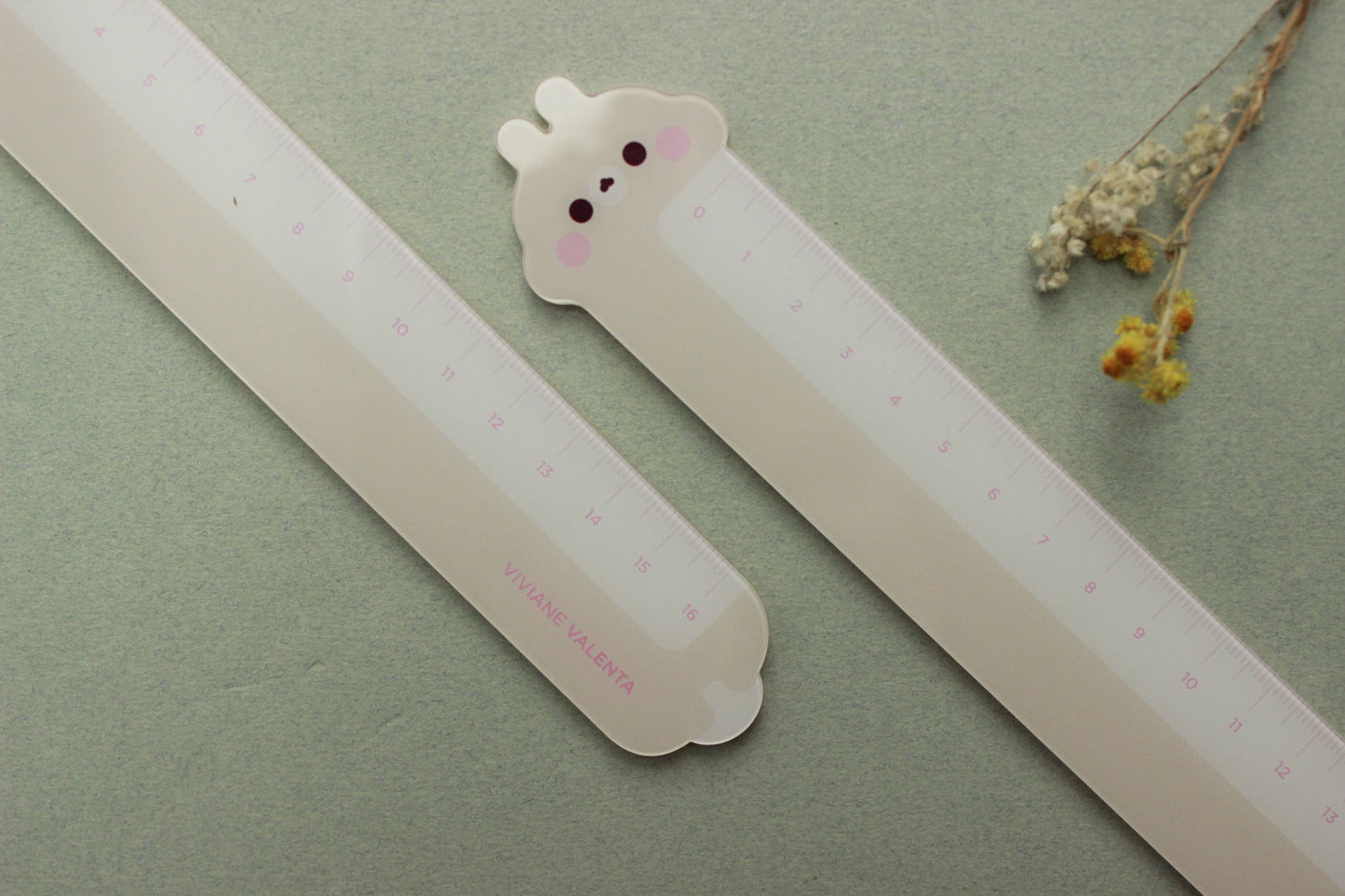 Kawaii Bunny Ruler | 16cm - vivianevalenta