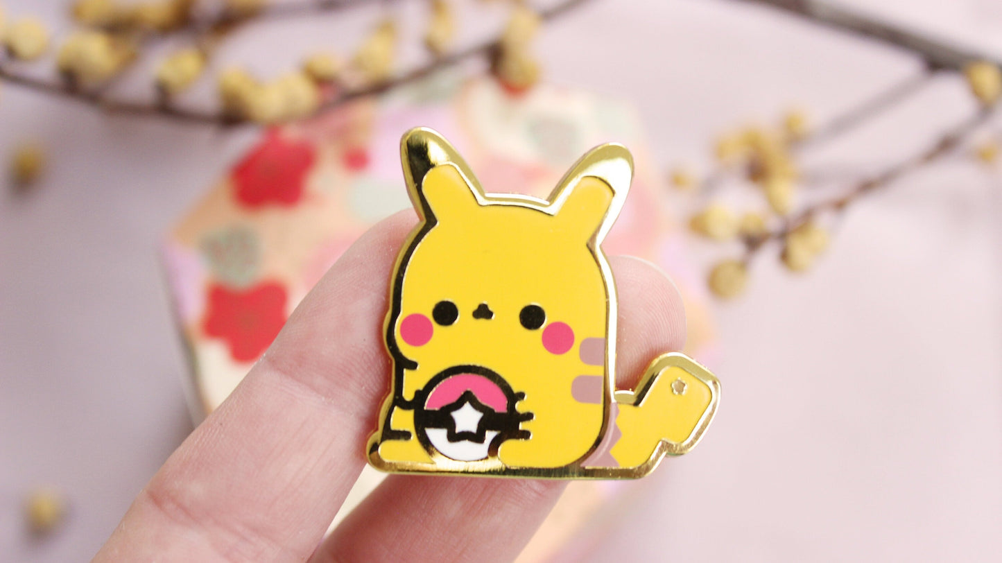 Kawaii Poke Enamel Hard Pins - vivianevalenta