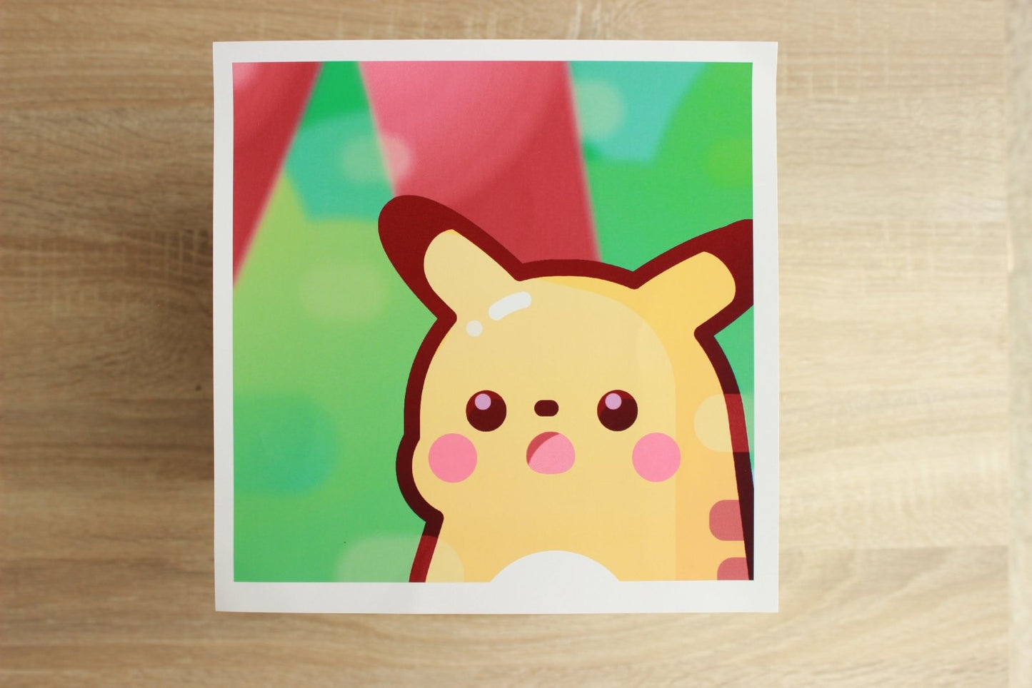 Kawaii Poke Meme Art Print - vivianevalenta