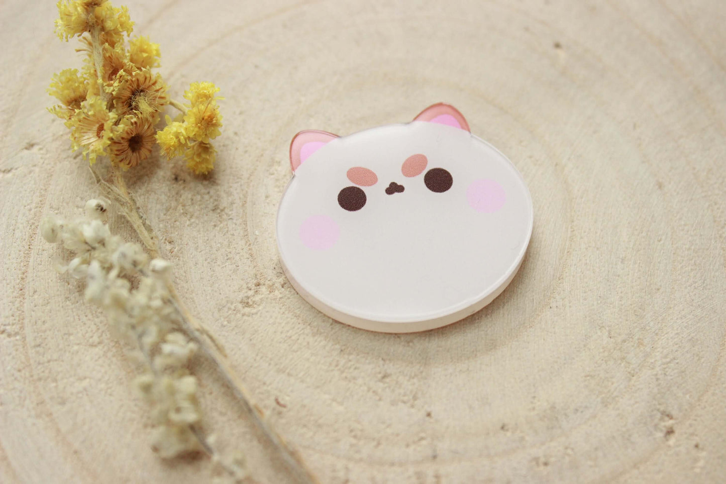 Kawaii Puppy Cat Magnet - vivianevalenta