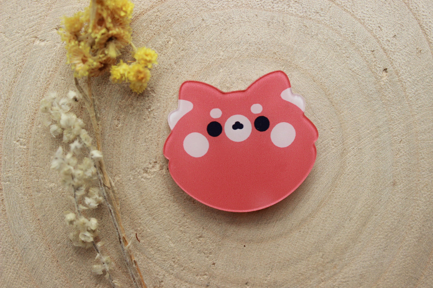 Kawaii Red Panda Magnet - vivianevalenta