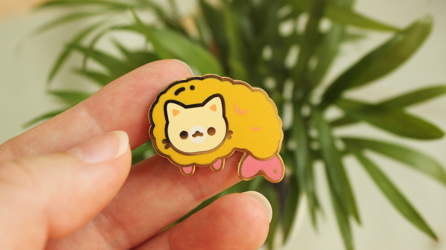 Shrimp Neko Pin