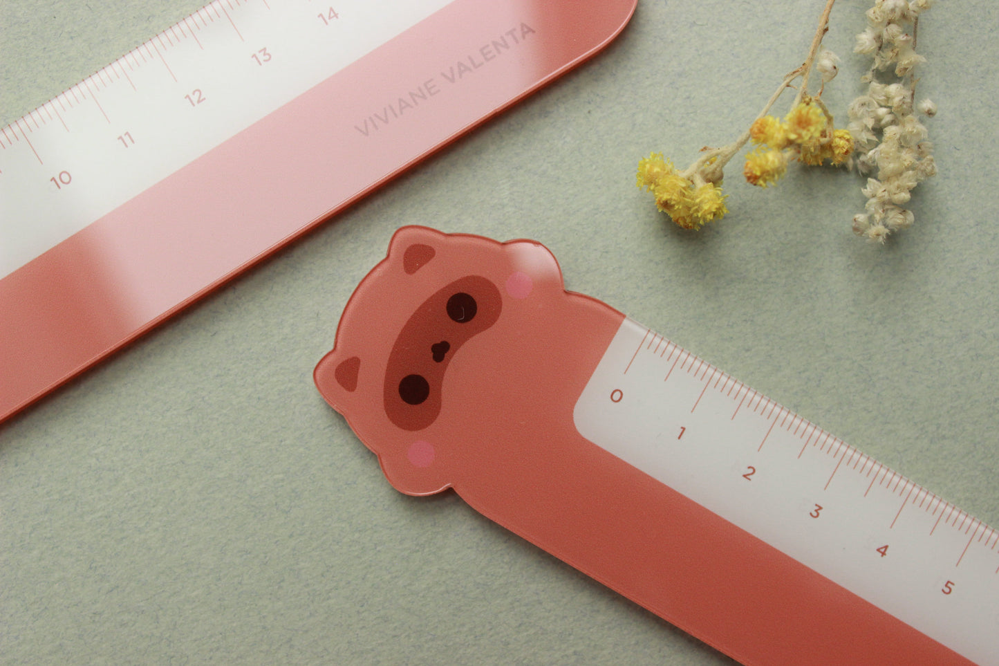 Kawaii Tanuki Ruler | 16cm - vivianevalenta