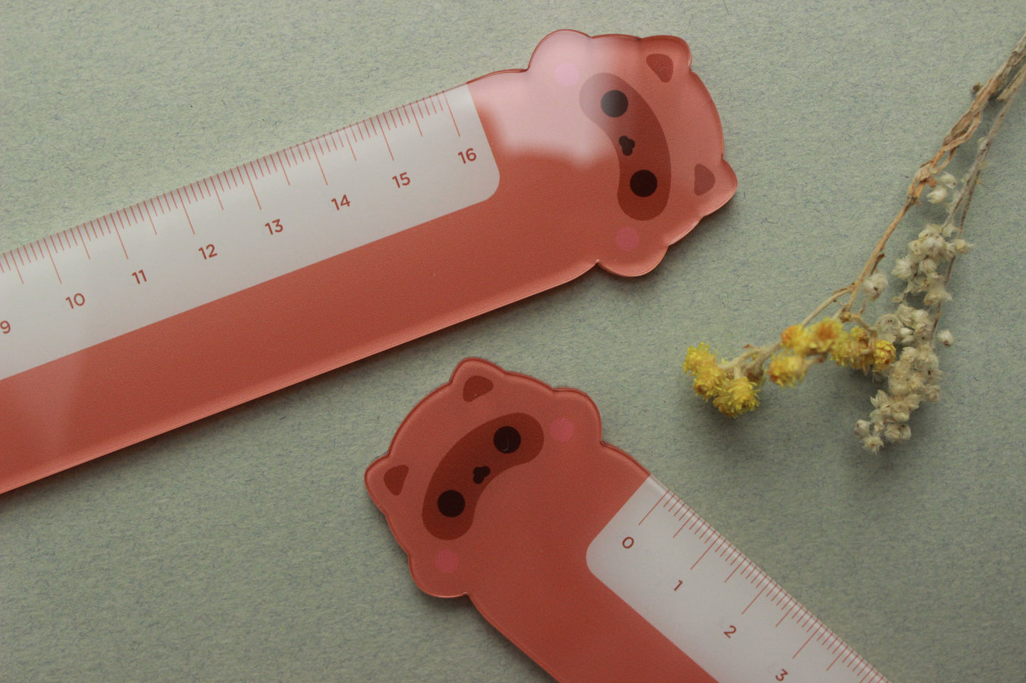 Kawaii Tanuki Ruler | 16cm - vivianevalenta
