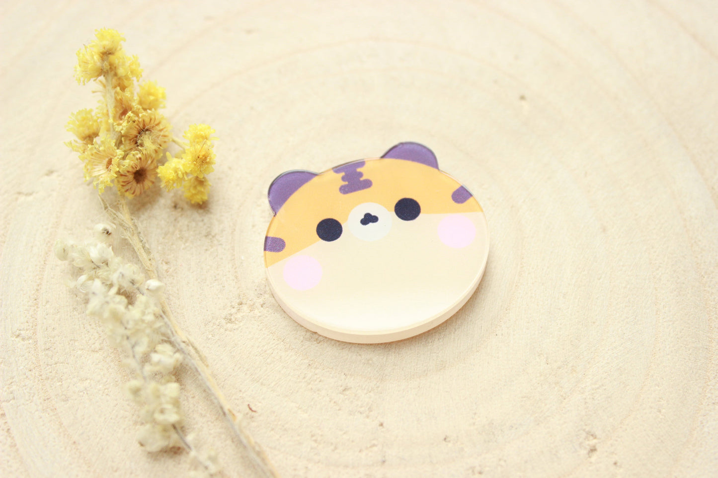 Kawaii Tiger Magnet - vivianevalenta