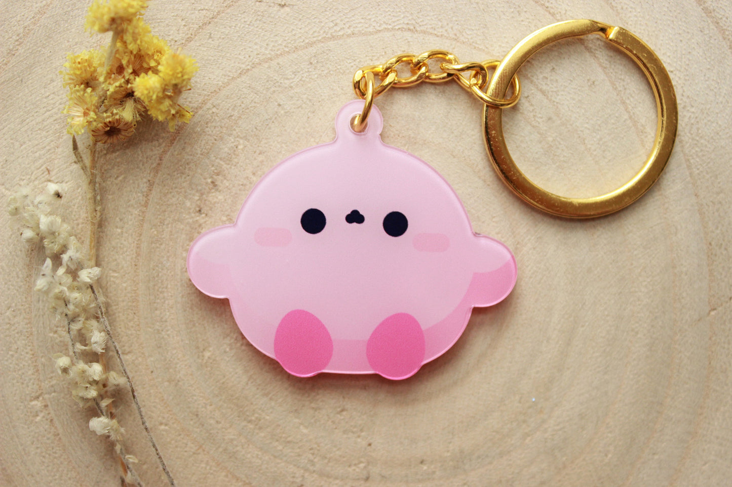 Kirby Keychain | Key Accessories - vivianevalenta