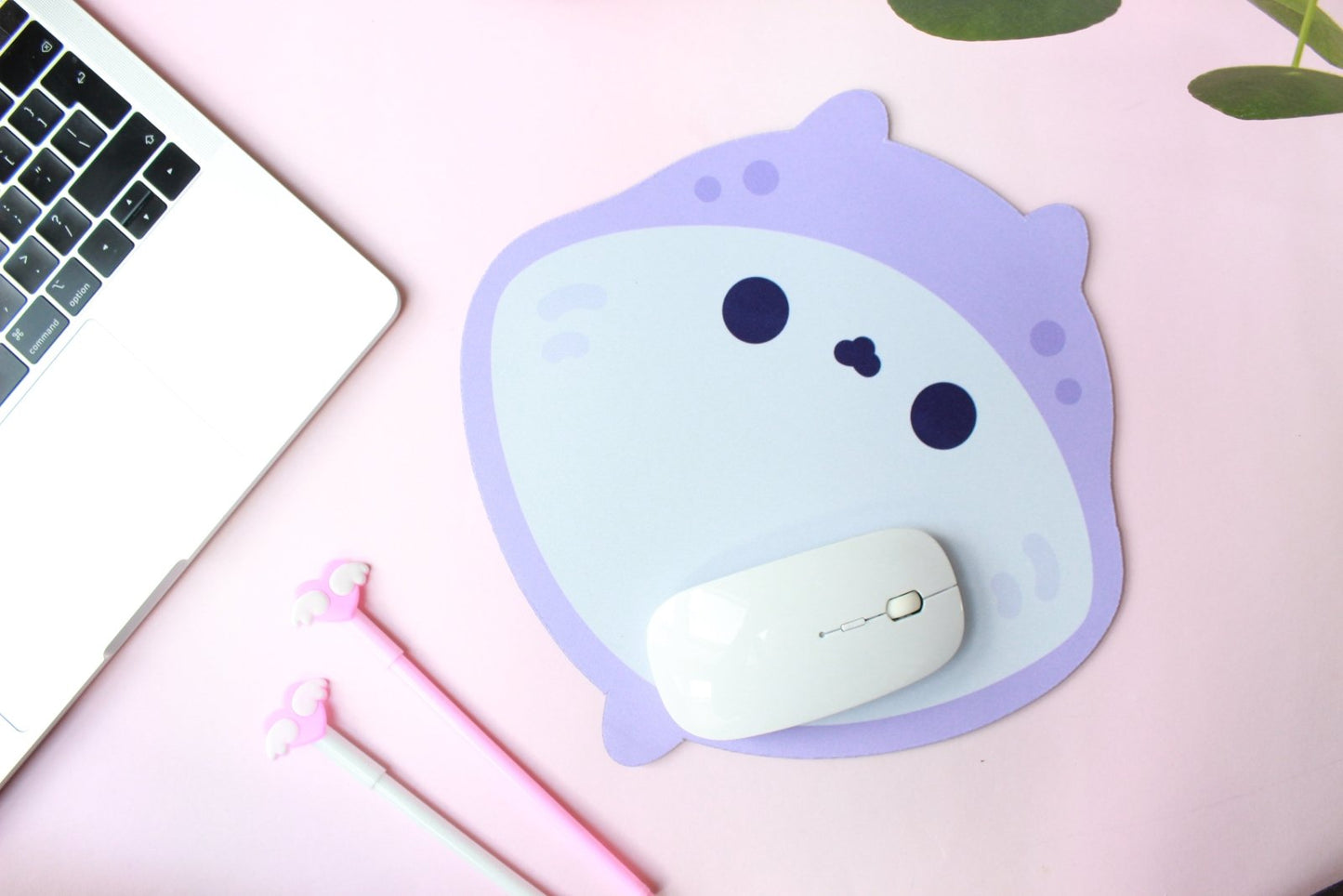Manta Ray Mouse Pad - vivianevalenta