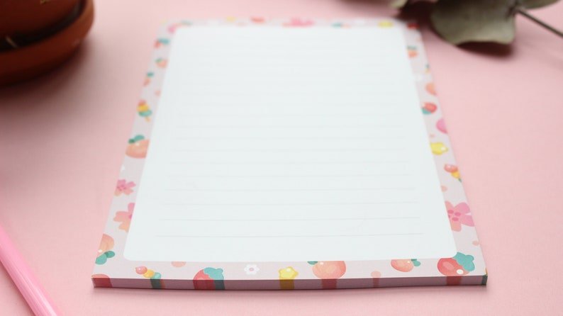 Note Pad A5 | To Do List | Memo Pad - vivianevalenta