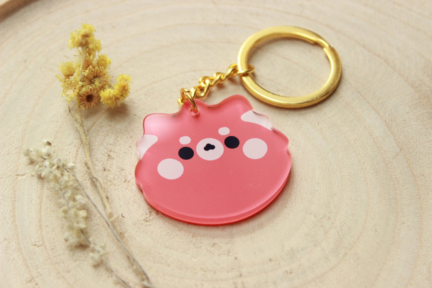 Red Panda Keychain | Key Accessories - vivianevalenta