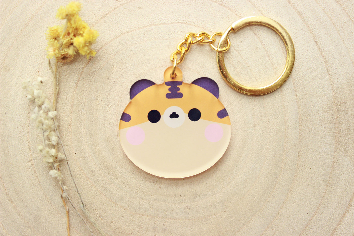 Tiger Keychain | Key Accessories - vivianevalenta