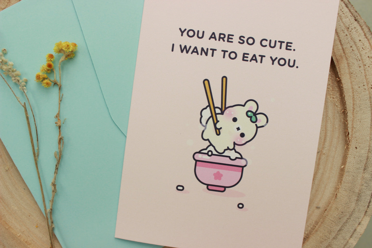 You're Cute Card - vivianevalenta