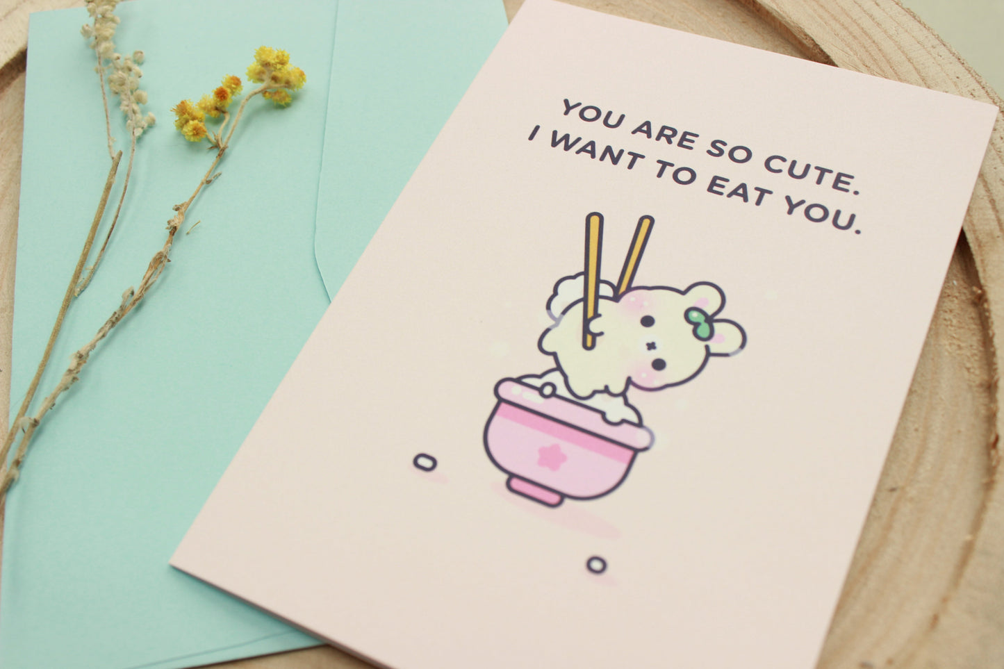You're Cute Card - vivianevalenta
