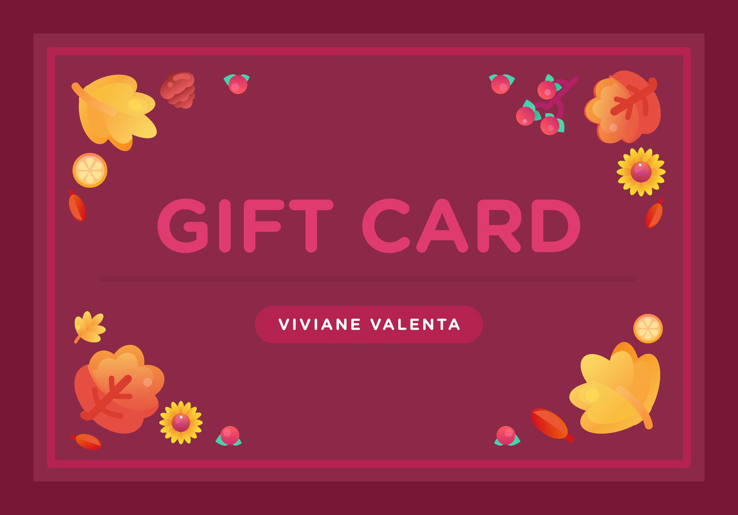 Viviane Valenta - Gift Card