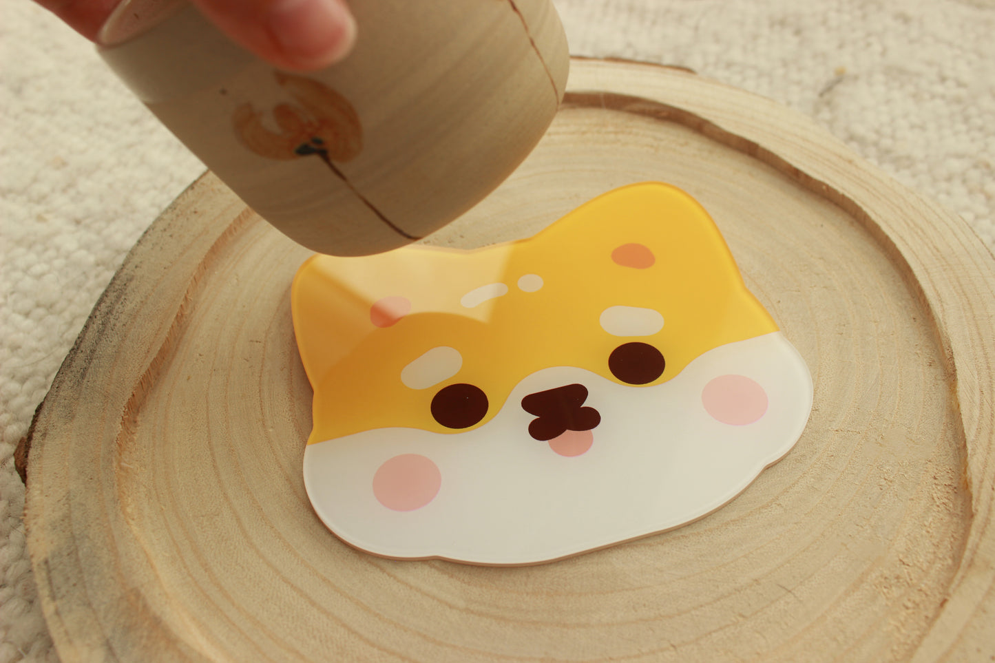 Shiba Inu Cup Coaster