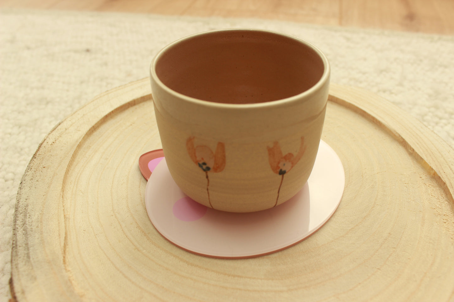 Angry Cat Cup Coaster