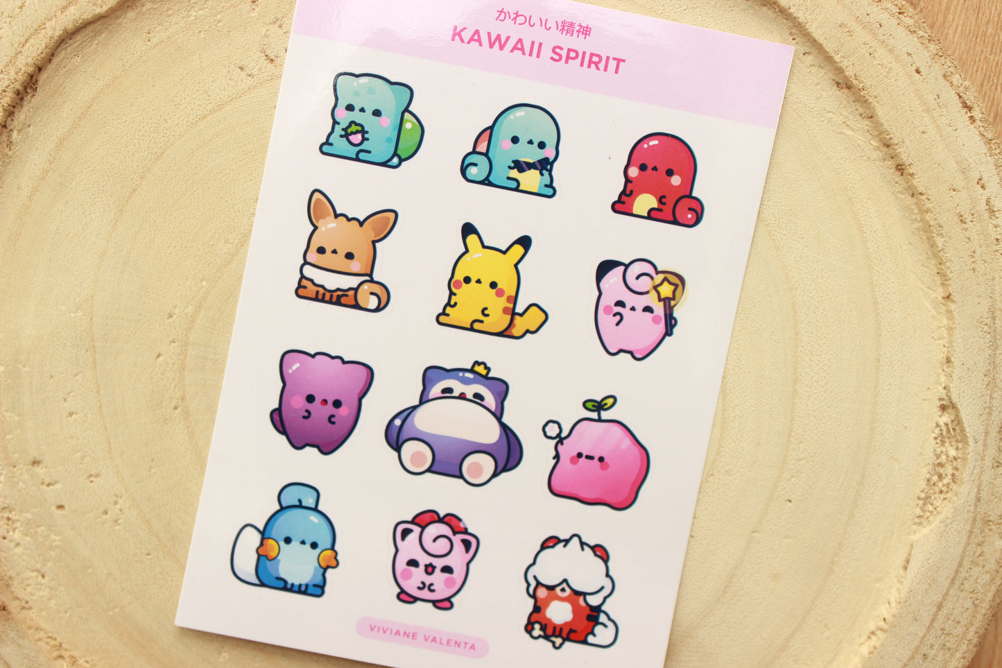 Poke Sticker Sheet