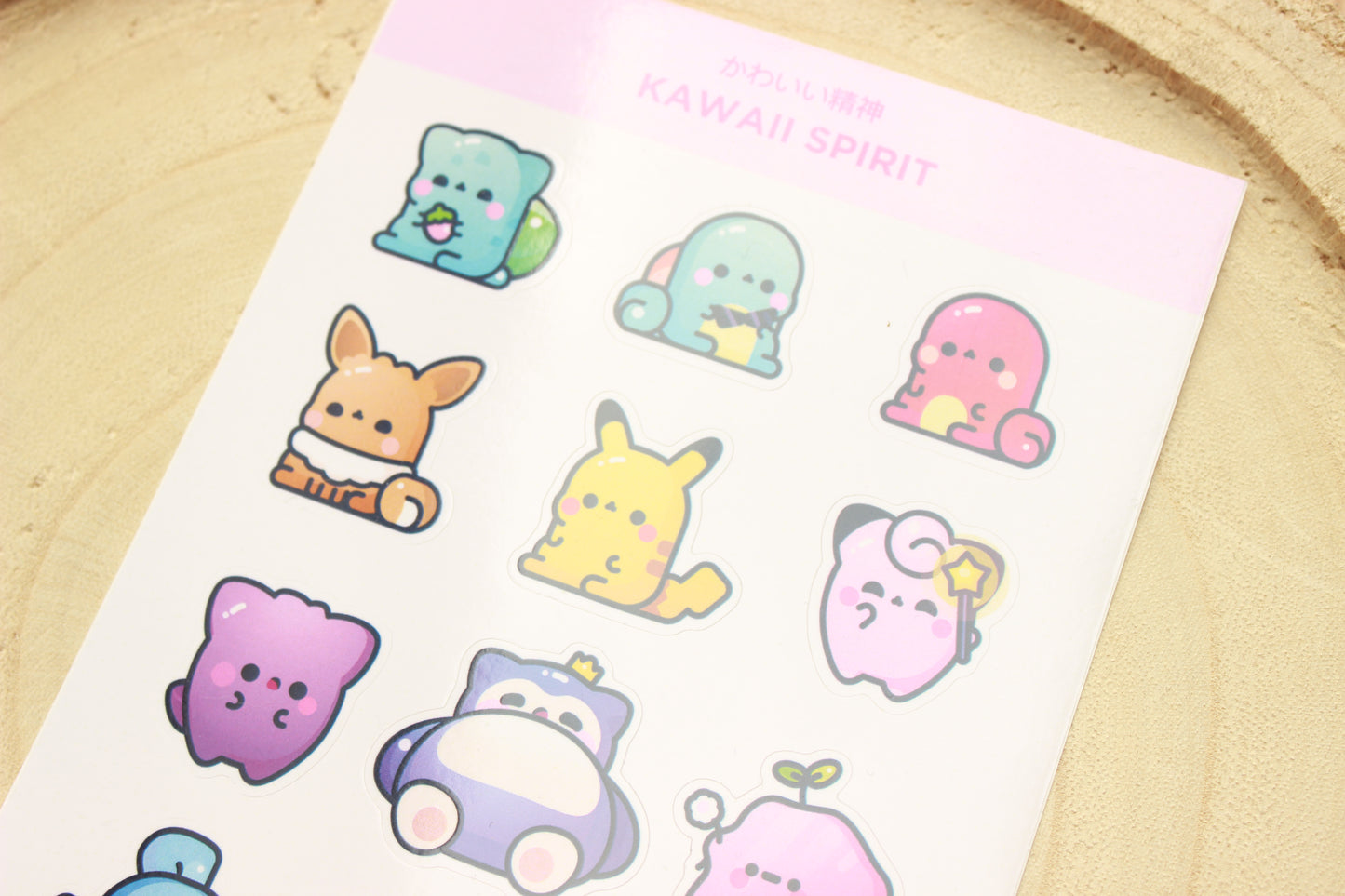 Poke Sticker Sheet