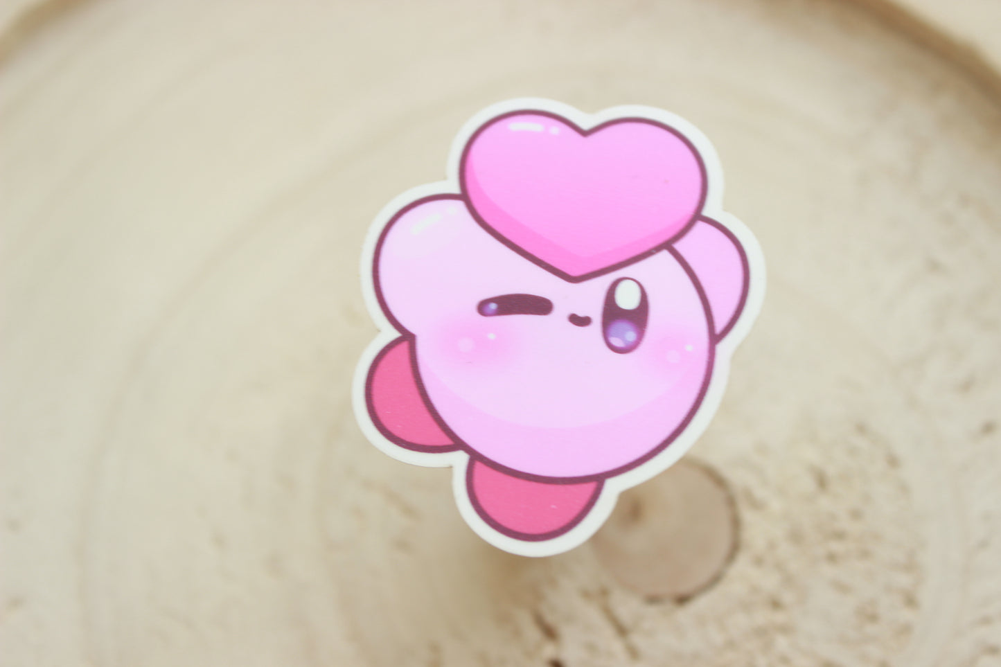 Kirby Love Sticker
