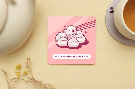 Bun Billion Cup Coaster