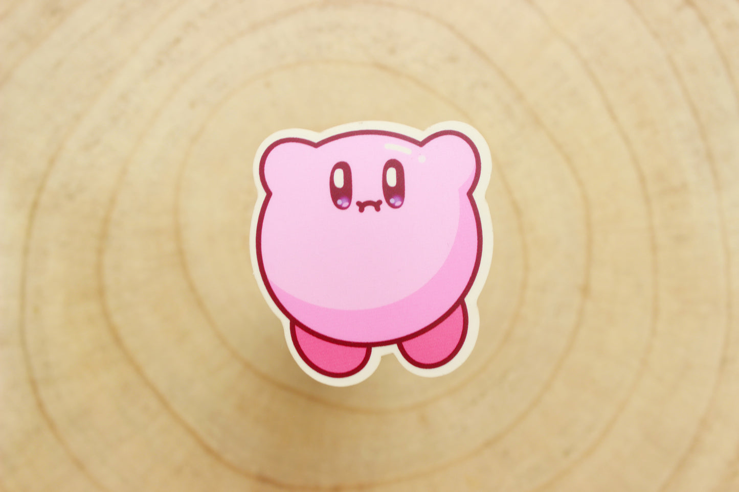Flying Kirby Sticker