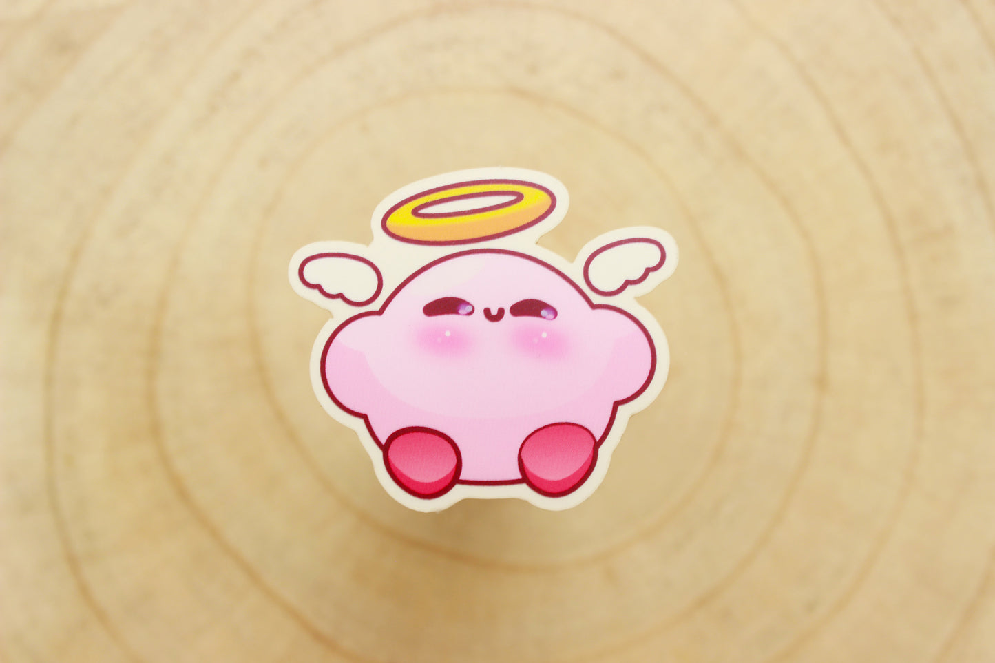 Angelic Kirby Sticker
