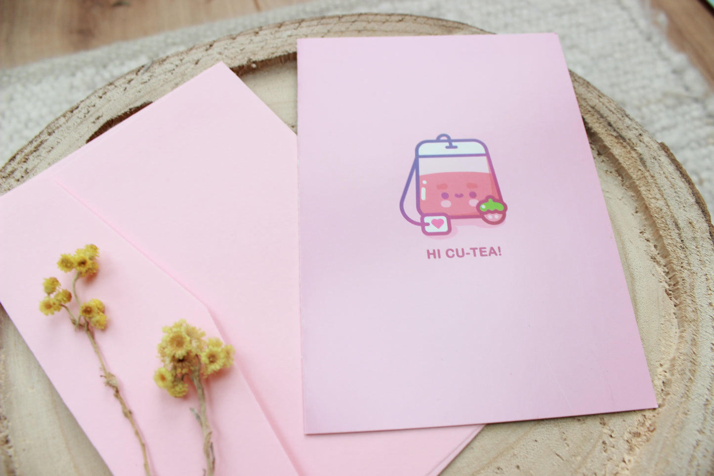 Tea Bag Greeting Card