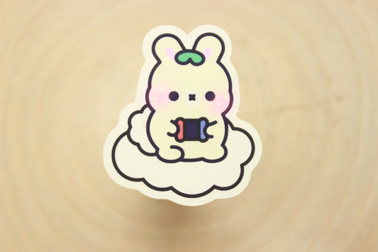 Cloud Bunny Sticker