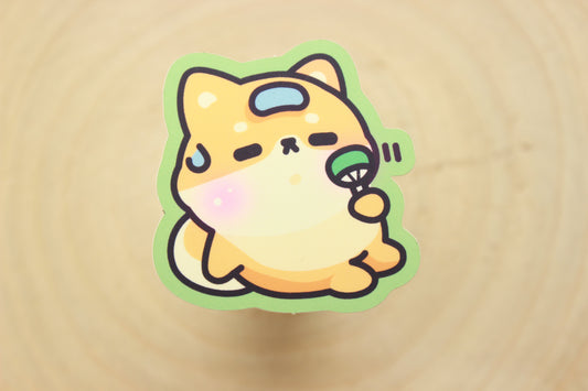 Hot Shiba Sticker