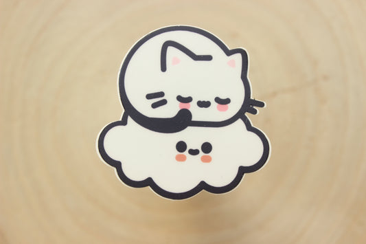 Sleepy Neko Sticker