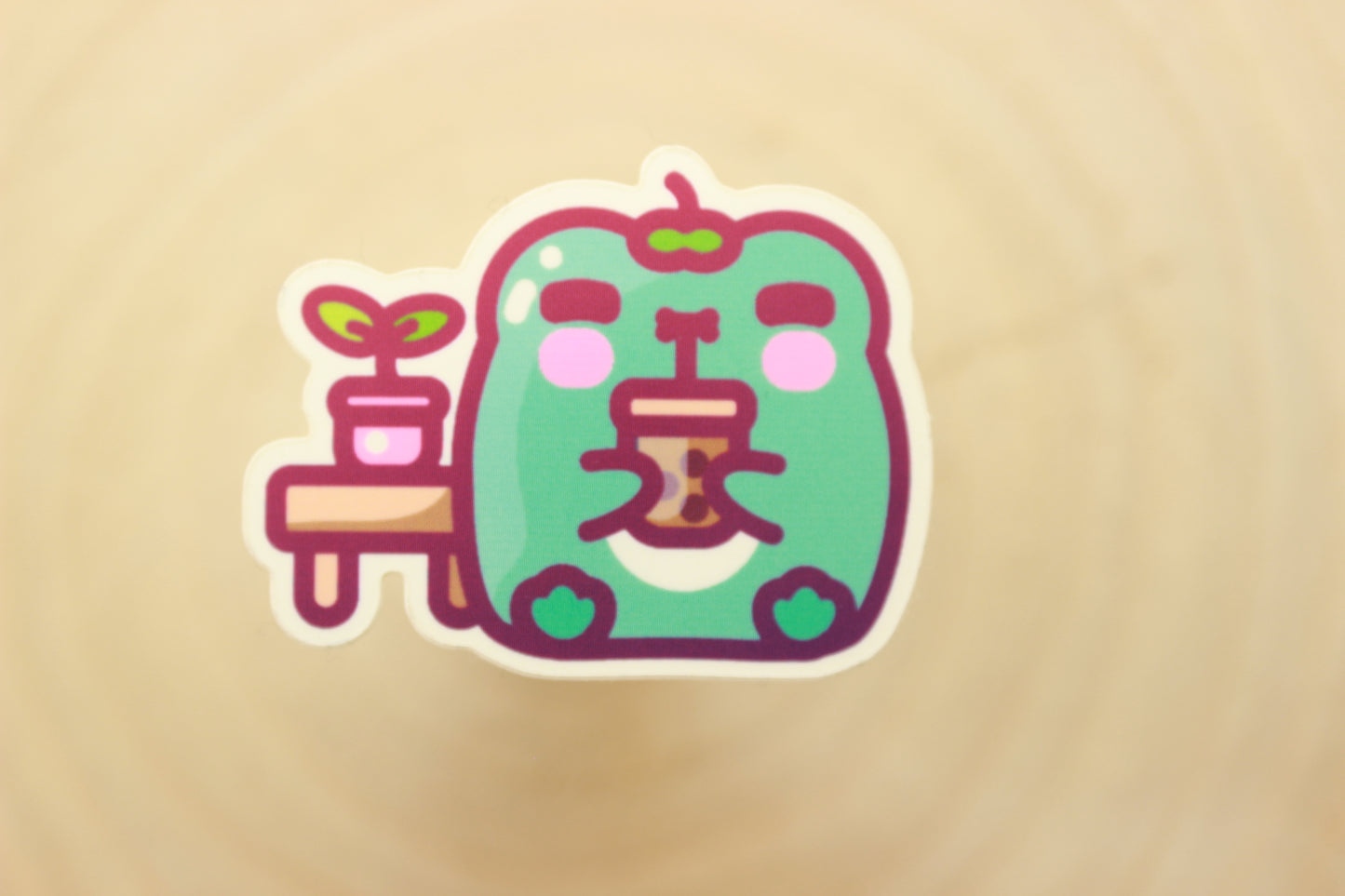 Bubble Tea Kero Sticker