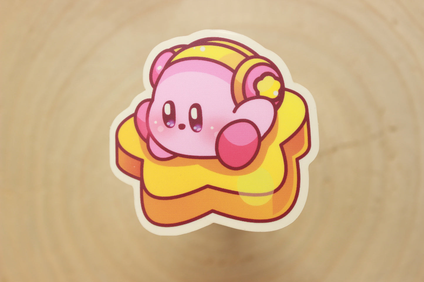 Star Kirby Sticker