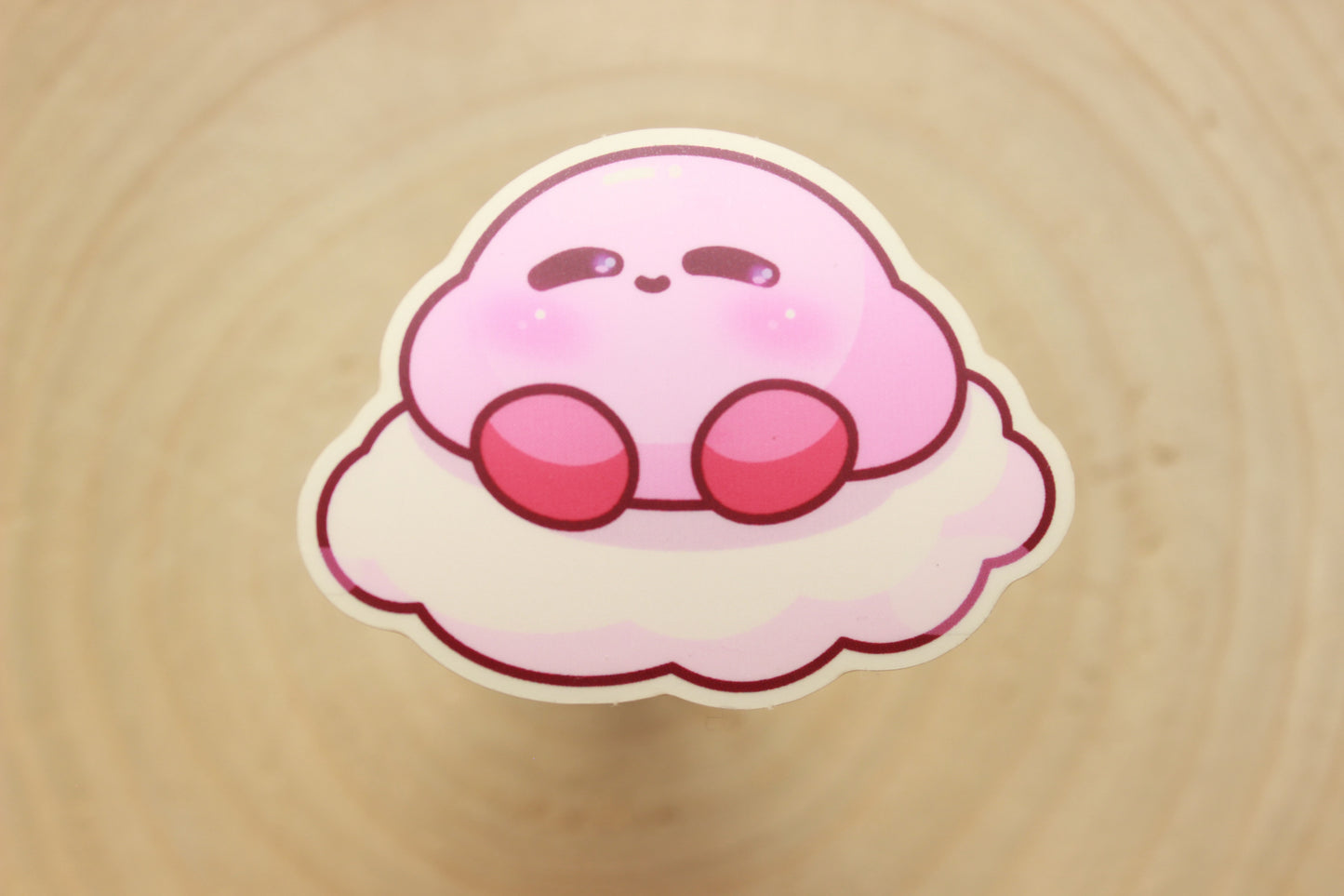 Cloud Kirby Sticker