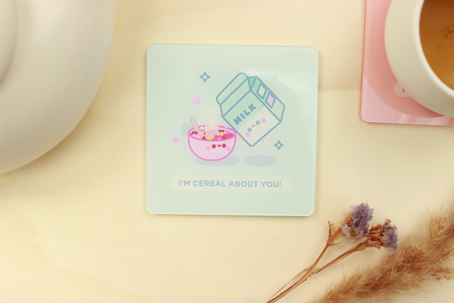 Cereal Cup Coaster