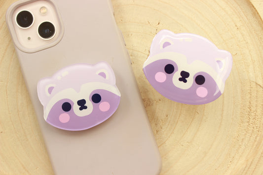 Raccoon Phone Charm