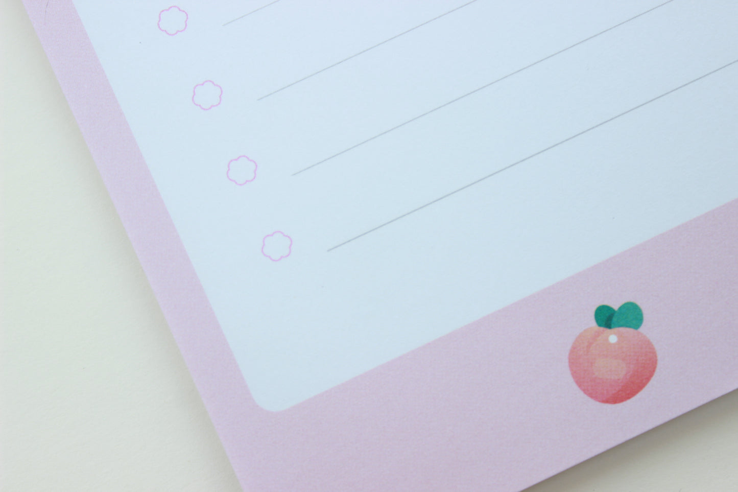 Peach Note Pad