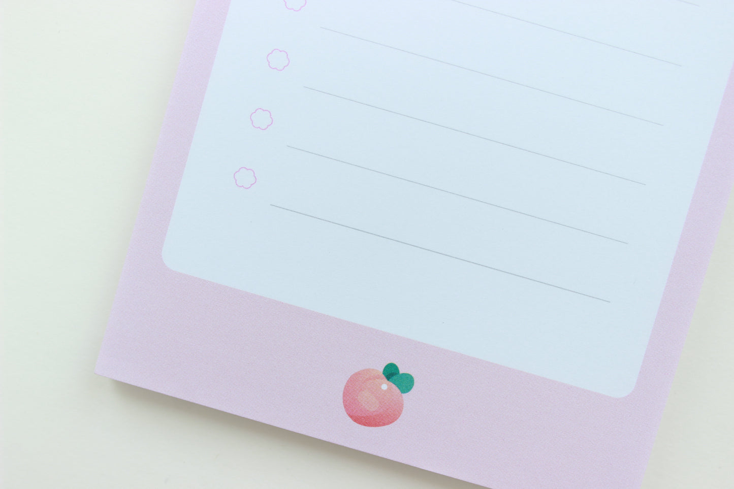 Peach Note Pad