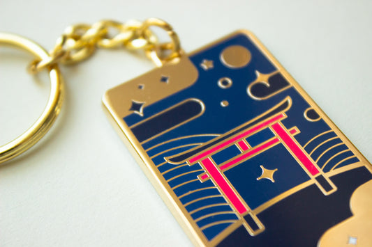 Japanese Torii Keychain