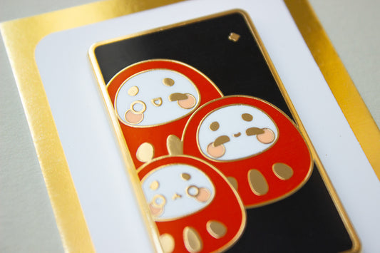 Japanese Daruma Magnet