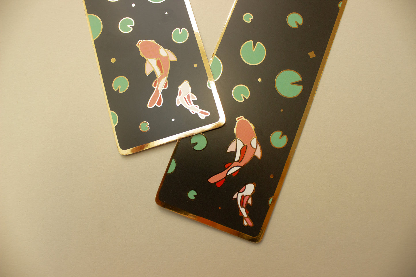 Golden Koi Bookmark