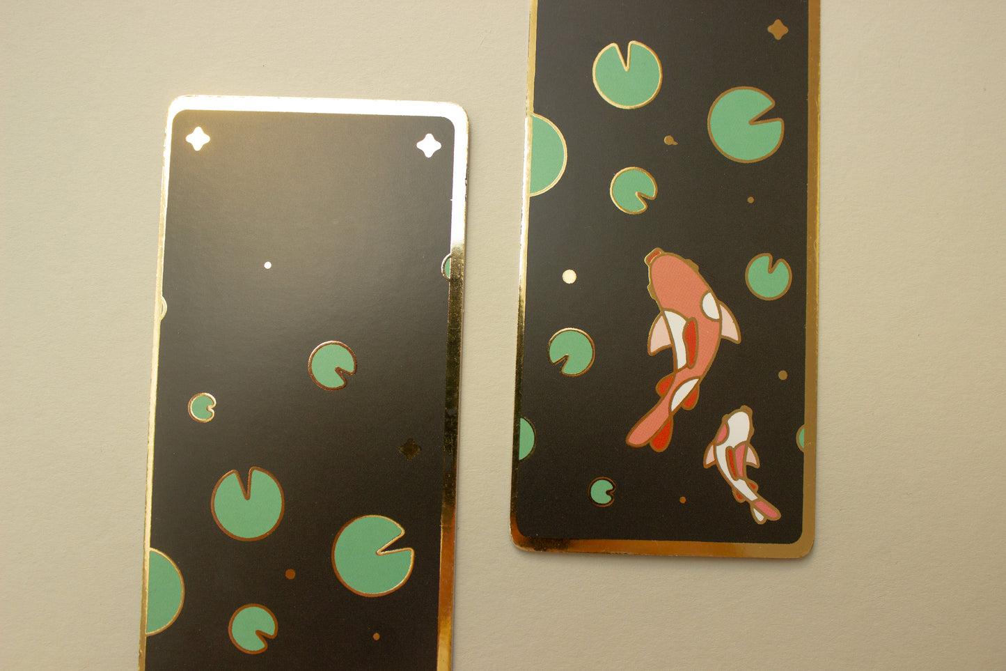 Golden Koi Bookmark