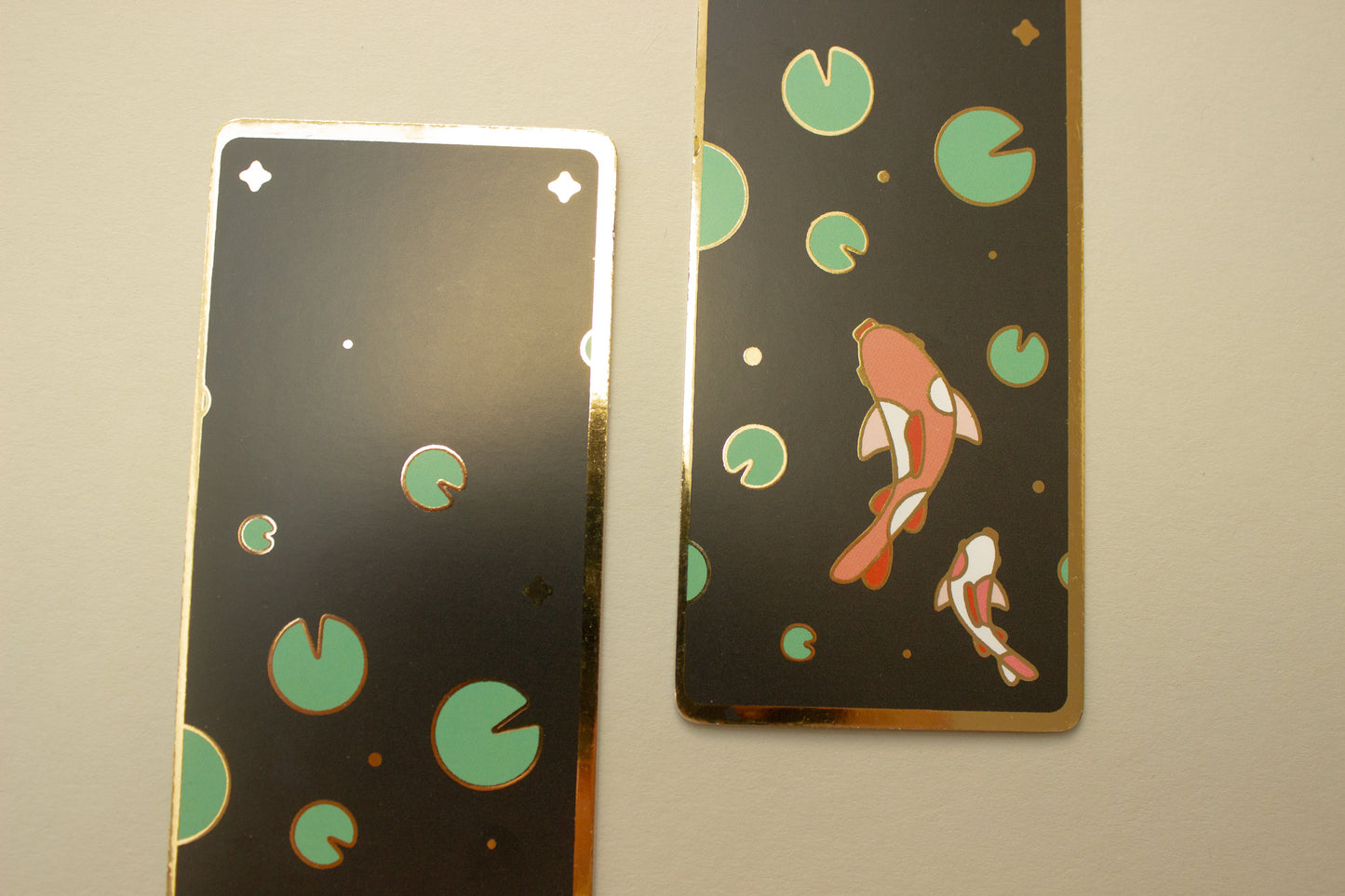 Golden Koi Bookmark