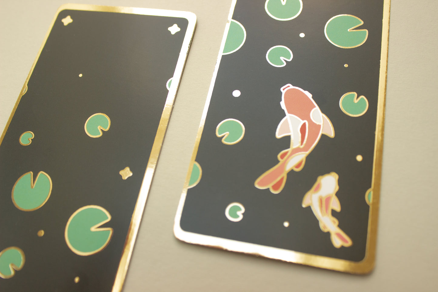 Golden Koi Bookmark