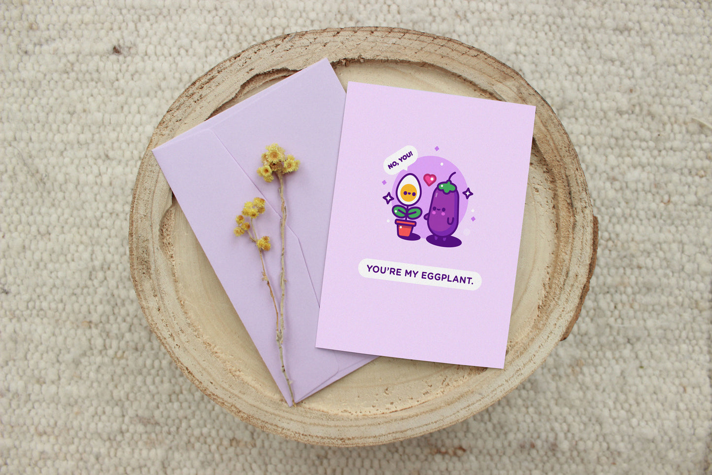 Eggplant Card